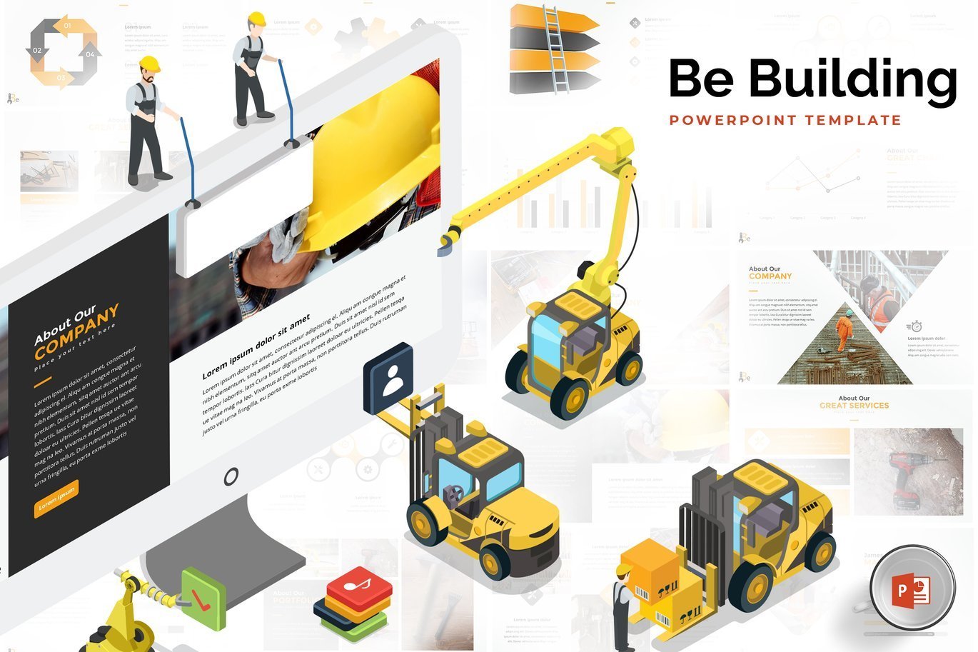 Building & Construction Powerpoint Template