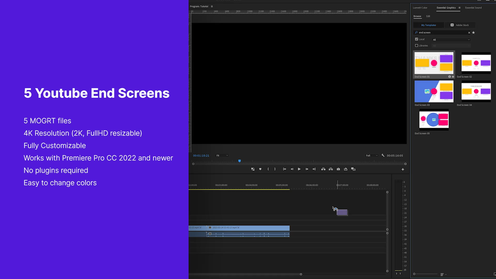 YouTube End Screens