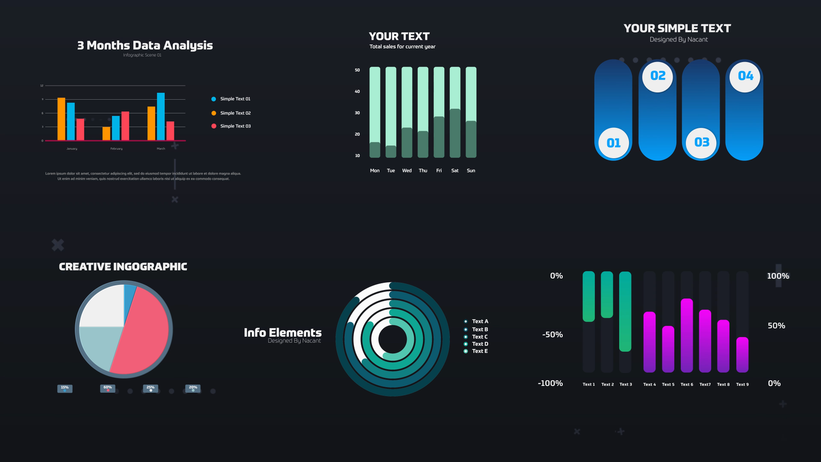Infographics Chart Pack