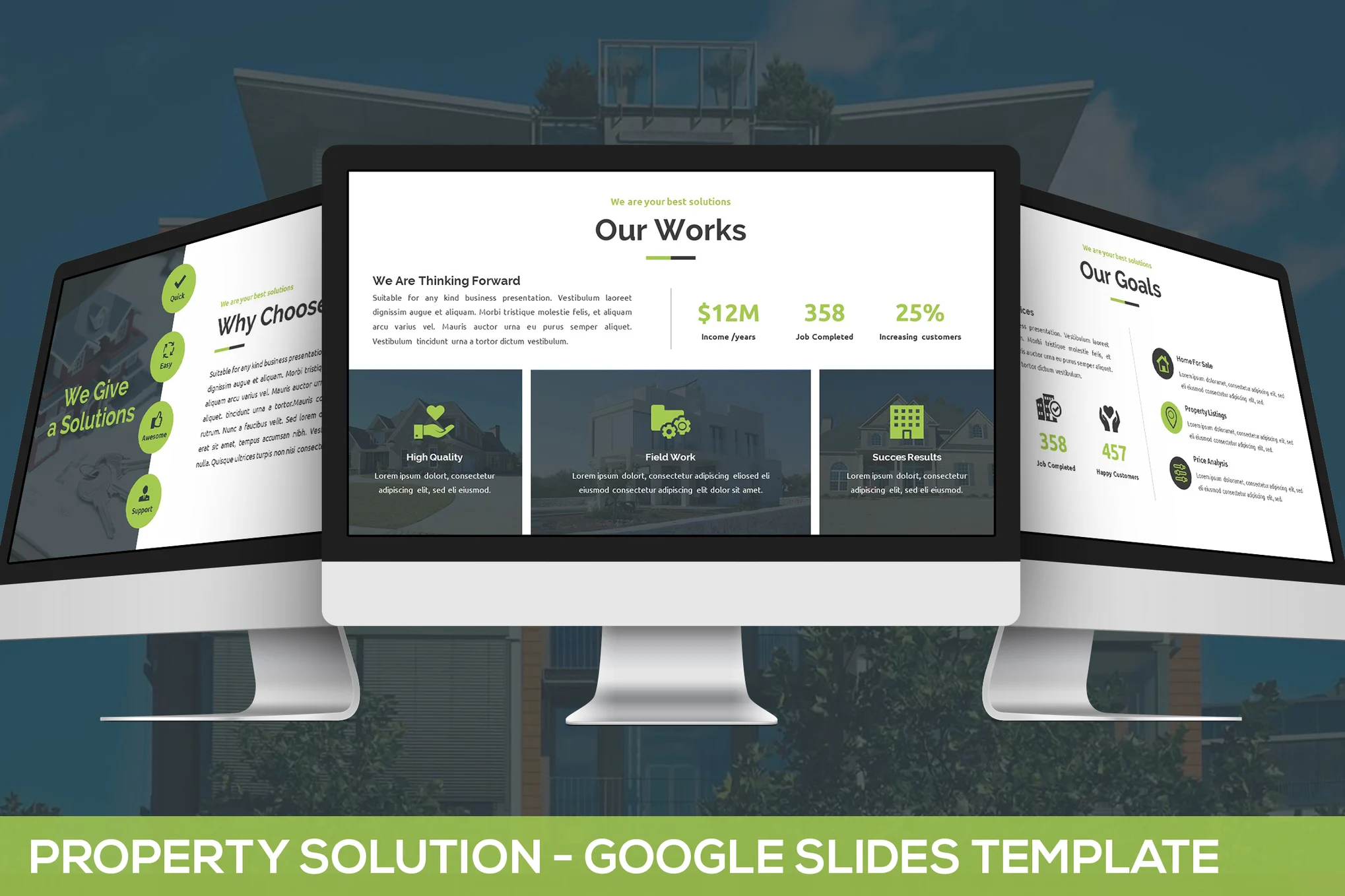 Property Solution - Google Slides Template
