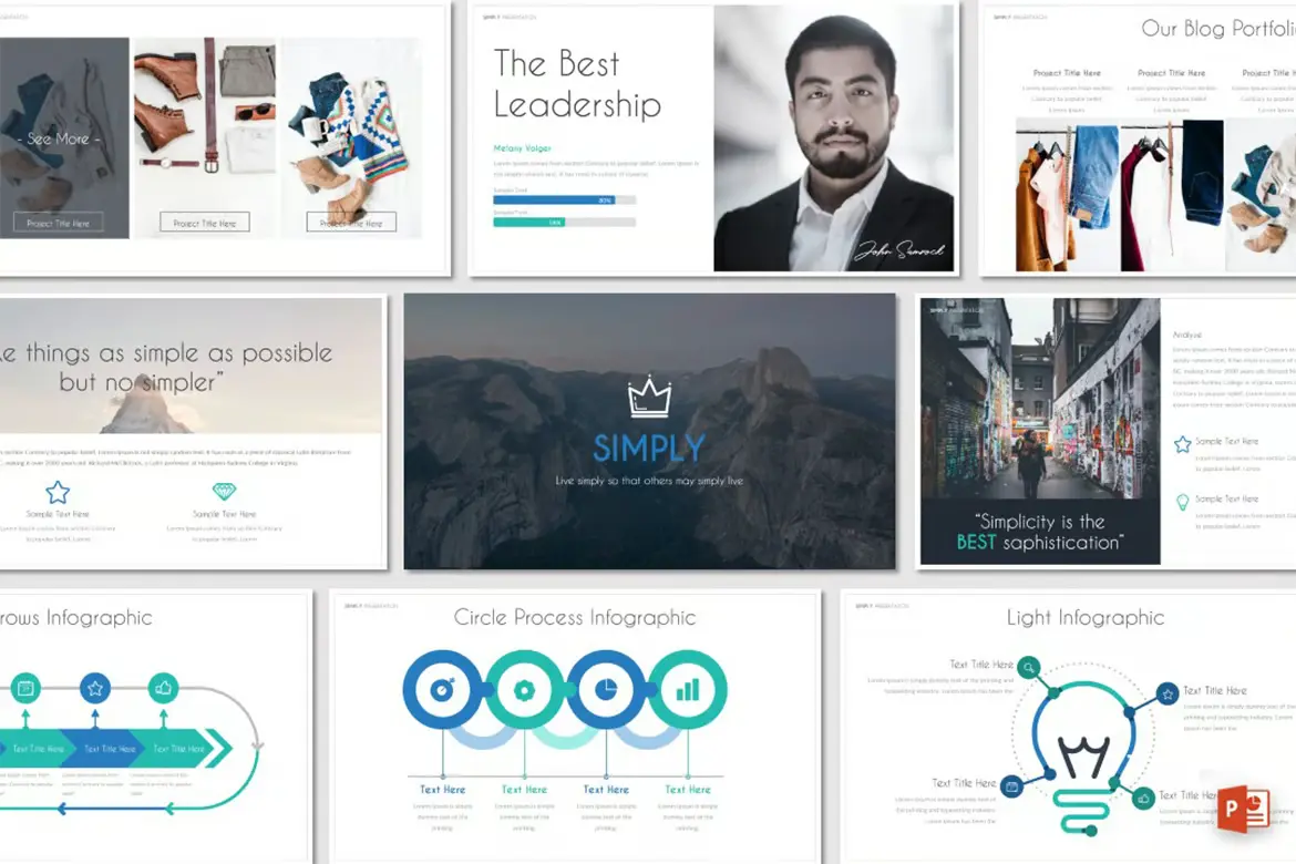 SIMPLY - Powerpoint Template